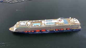 Mein Schiff 4 von oben