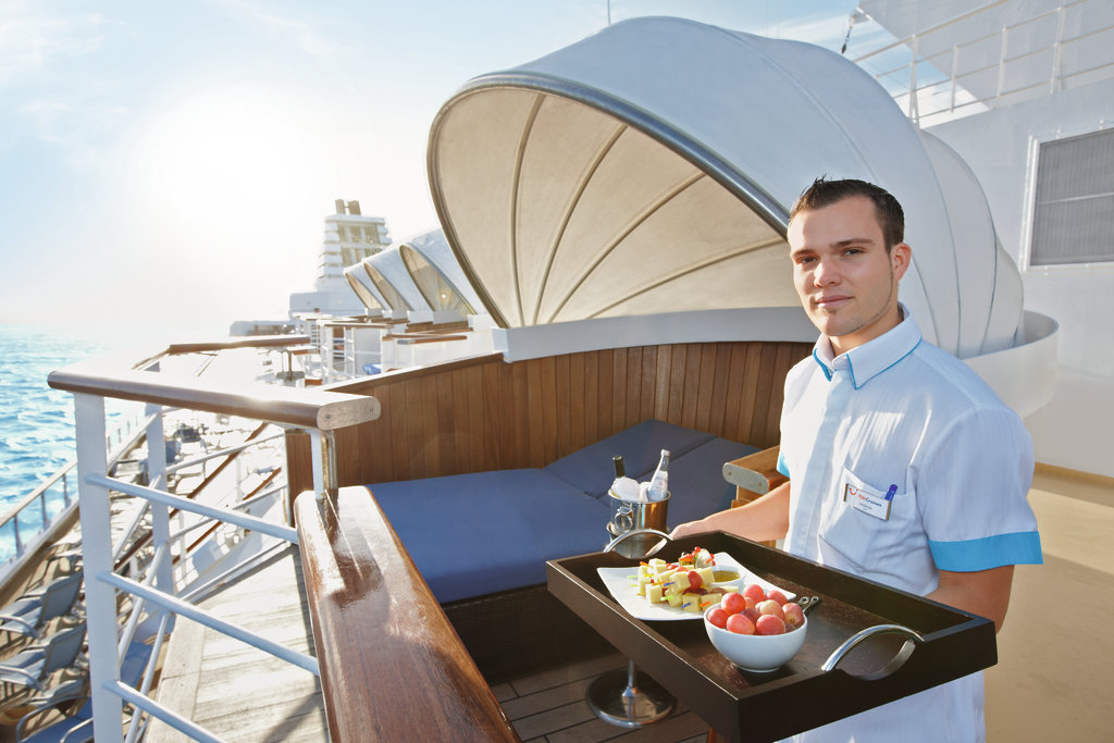 Entspannungsinseln auf der Mein Schiff 1