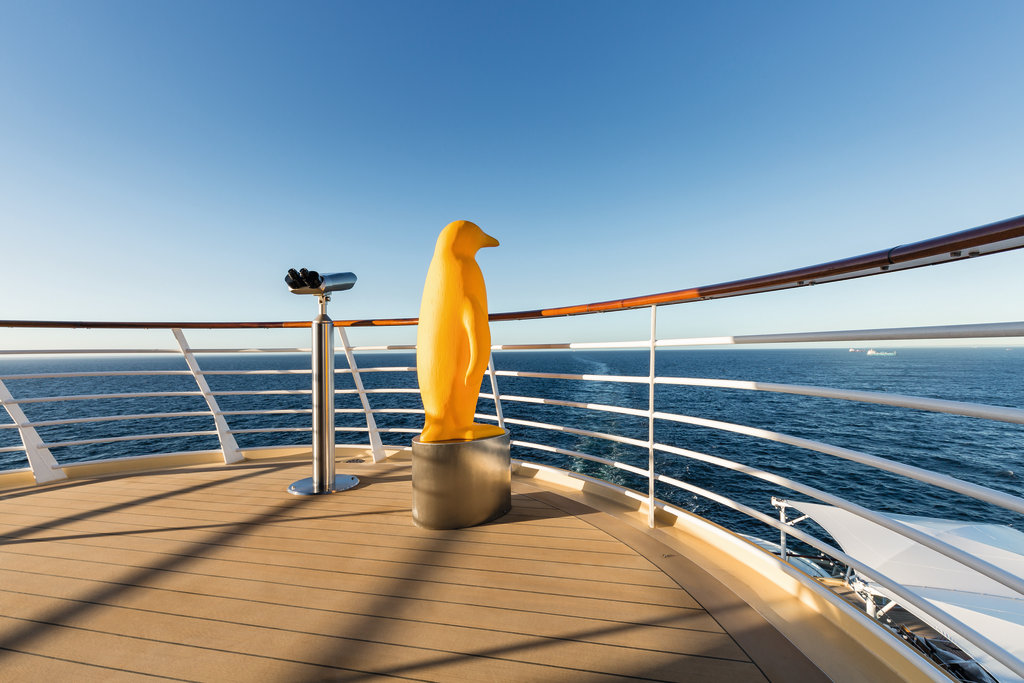 Ausguck an Bord der Mein Schiff 4