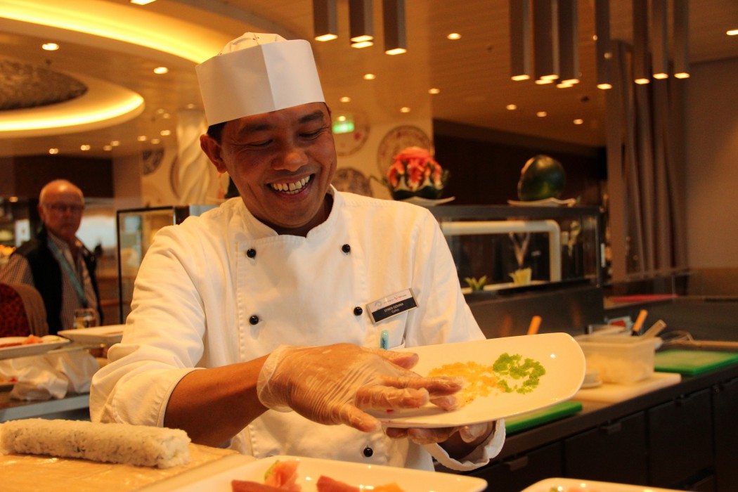 Sushi Workshop an Bord der Mein Schiff Flotte von TUI Cruises 4