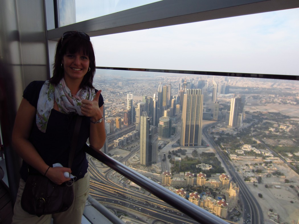 Blick vom Burj Khalifa