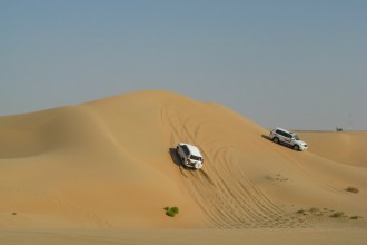 Jeep Safari durch die Wüste Abu Dhabis