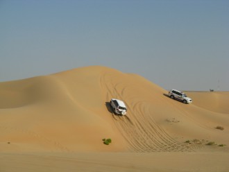 Jeep Safari durch die Wüste Abu Dhabis