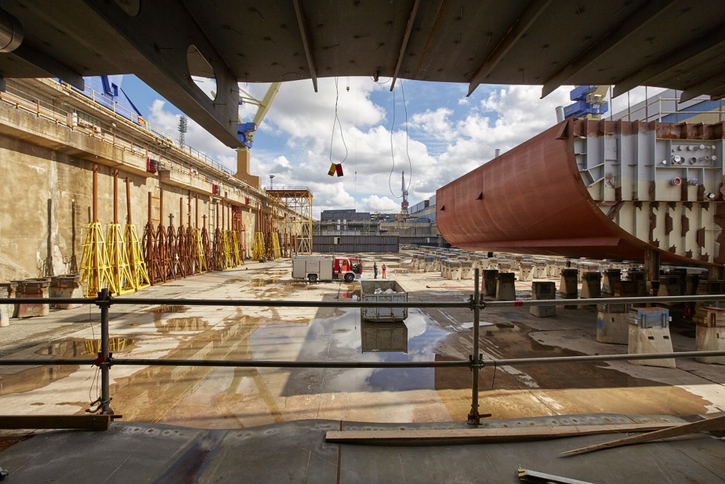 Kiellegung der Mein Schiff 5 von TUI Cruises (c) Stefan Pielow für TUI Cruises