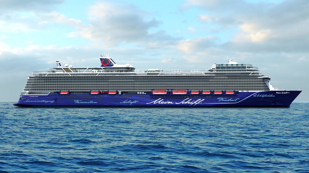 So wird sie ab 2018 die Weltmeere bereisen: Die neue Mein Schiff 1