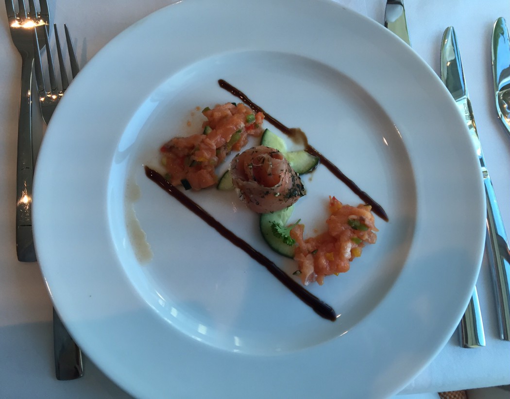 Variationen vom Lachs auf der Mein Schiff 5