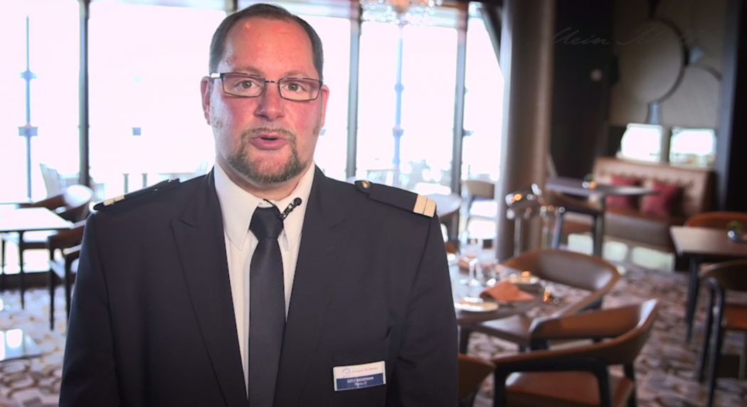 Mein Schiff Restaurantleiter Götz Wiedemann