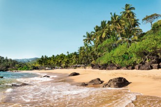 Mein Schiff Ziel: Cola Beach im indischen Süd-Goa