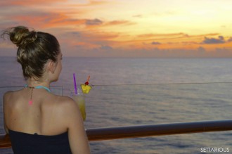 Gastautorin Melanie Settarius auf der Mein Schiff 4