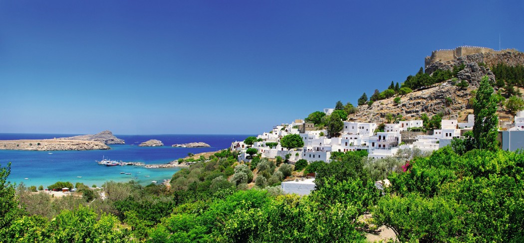 Traumhafter Ausblick in Rhodos