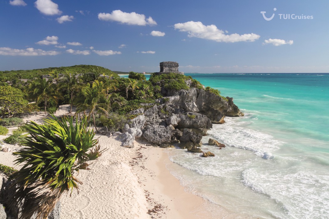 Mein Schiff Sehenswürdigkeit: Maya-Ruine Tulum in Mexiko