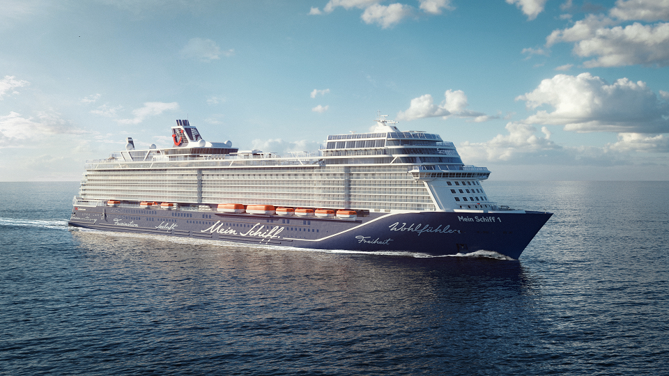 Die neue Mein Schiff 1 von TUI Cruises