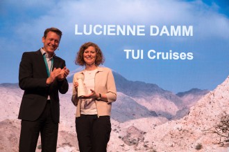 TUI Cruises freut sich über die Eco Trophea 2017 Copyright DRV