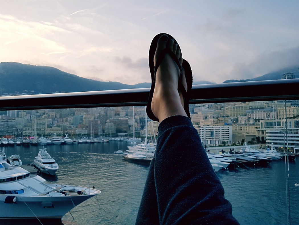 Mit Blick auf Monte Carlo auf der Mein Schiff 5 (c) Astrid Paul