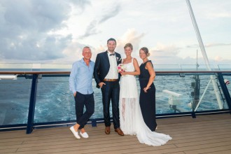 Hochzeit hoch 2 auf der Mein Schiff 6