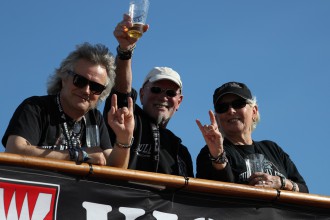 Gute Stimmung auf der Full Metal Cruise VI