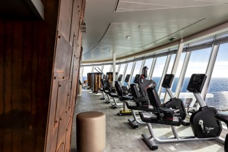 Der Fitnessbereich der neuen Mein Schiff 1