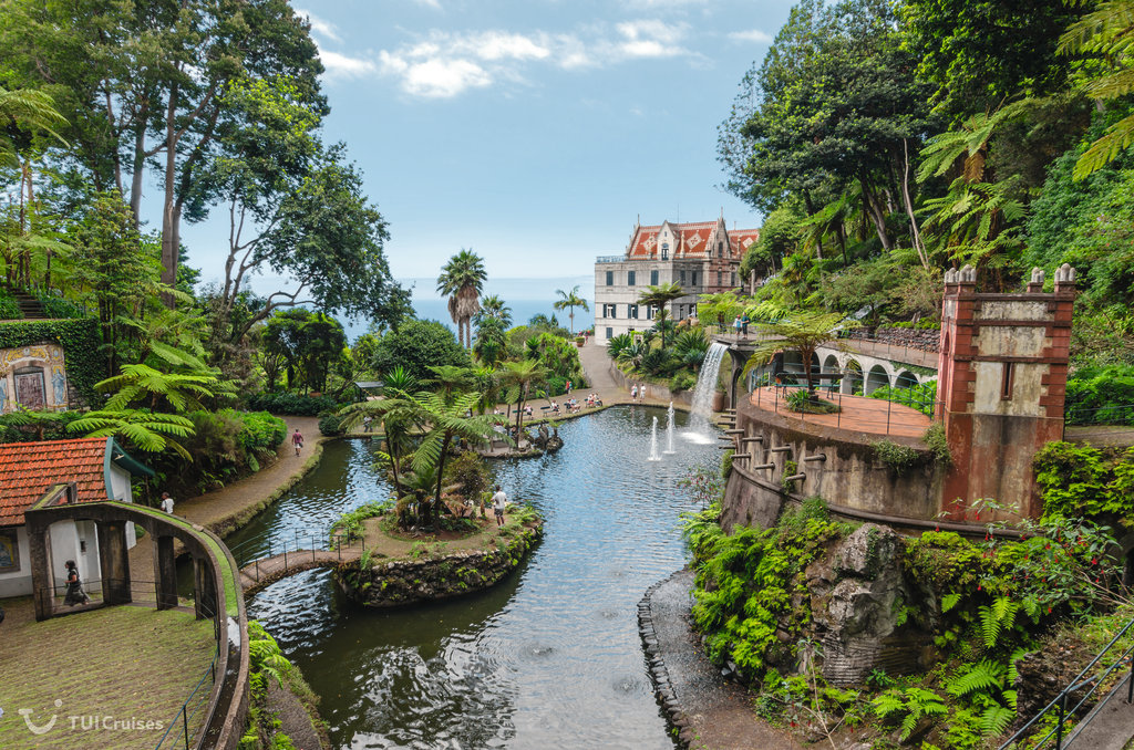 Mein Schiff Destination: Monte Palace Tropican Garden in Funchal auf Madeira