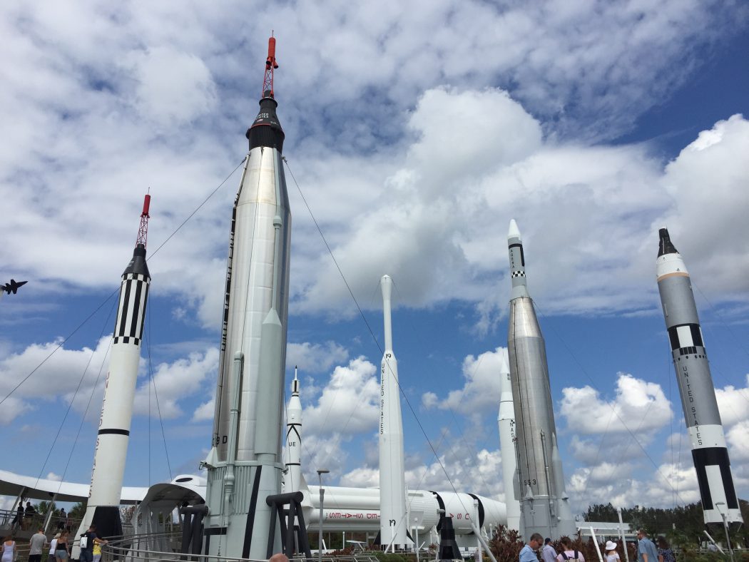 Mein Schiff Ausflugsziel: Rocket Garden im Kennedy Space Center