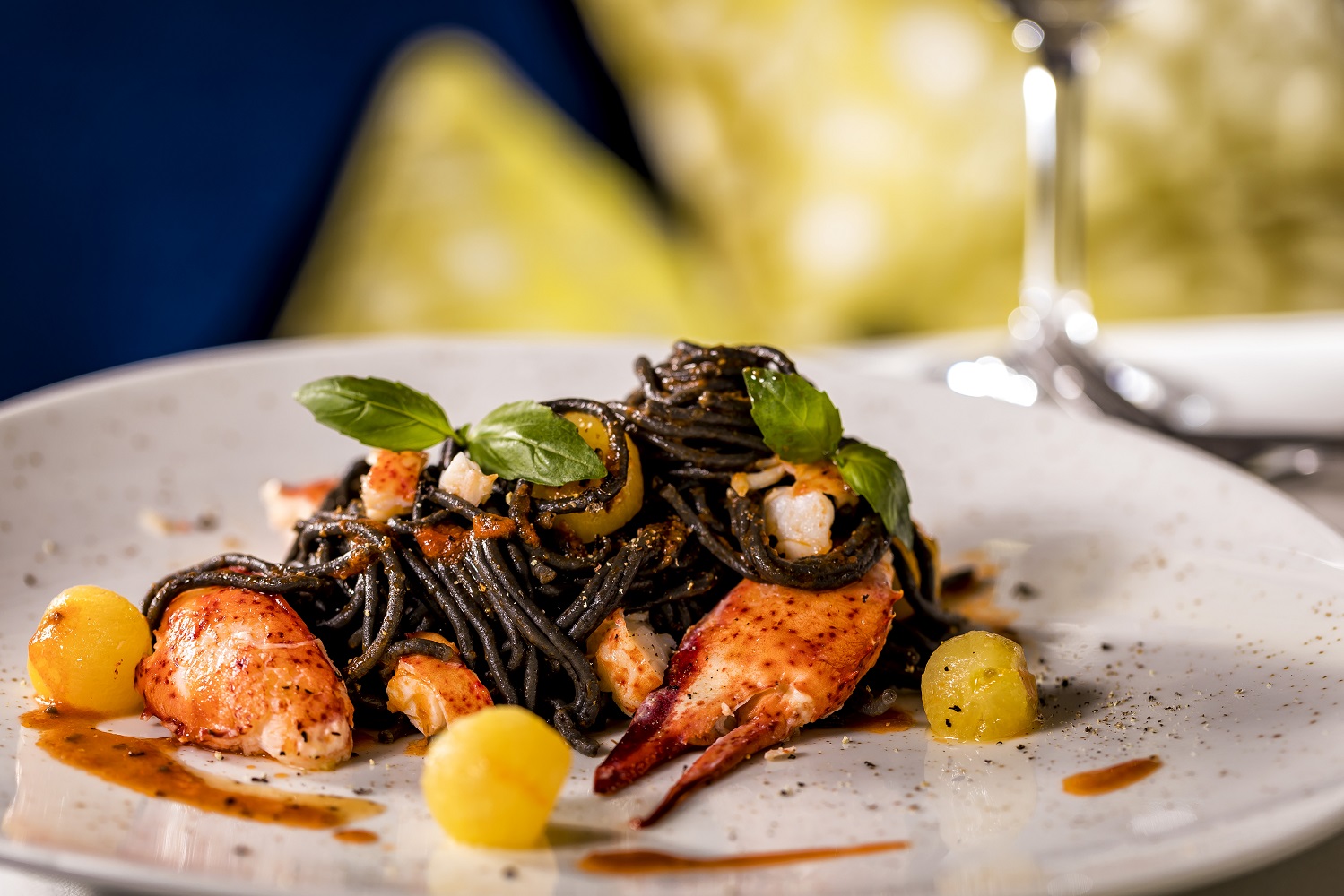 Hummerpasta im Restaurant La Spezia- Italienisch genießen auf der Mein Schiff Flotte