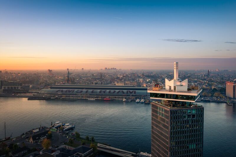 Mein Schiff Ausflug: DER Blick über Amsterdam beim Aussichtsturm A'dam Lookout