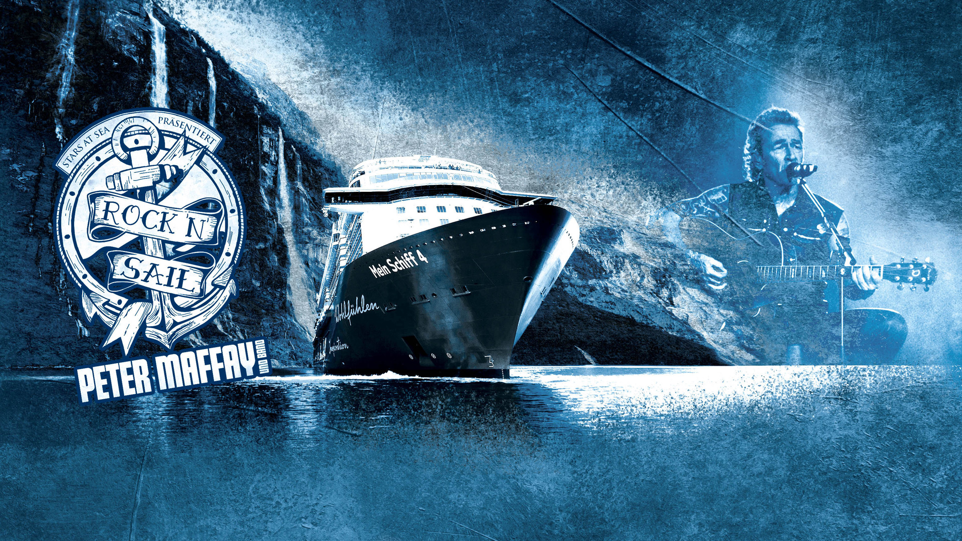 Rock ‘n‘ Sail 2025 mit Peter Maffay und Band Eventkreuzfahrt an Bord