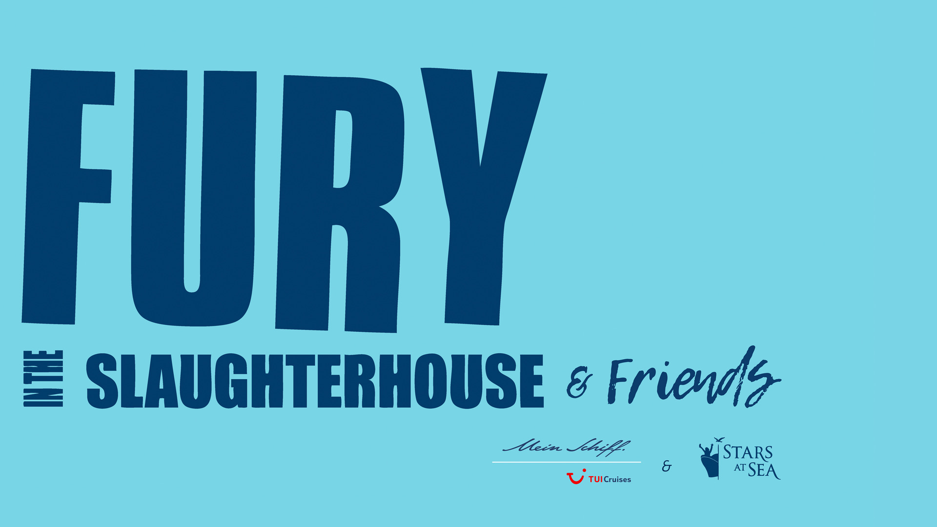  Mit Fury in the Slaughterhouse auf hoher See - Fury & Friends 2018 auf 